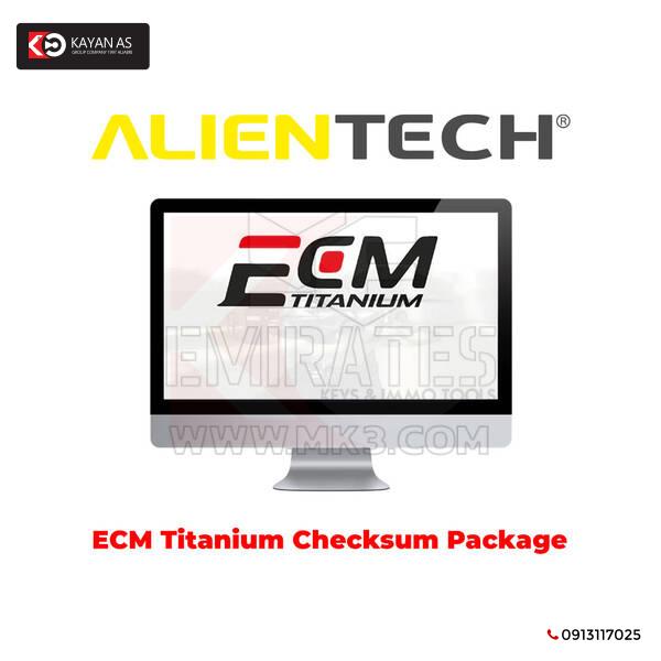 Alientech - حزمة المجموع الاختباري ECM Titanium