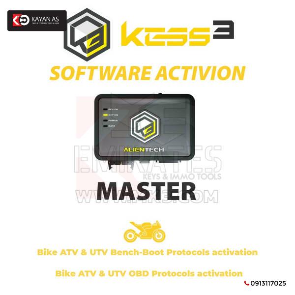 حذاء بنش الدراجة الرئيسي من Alientech KESS3 + OBD