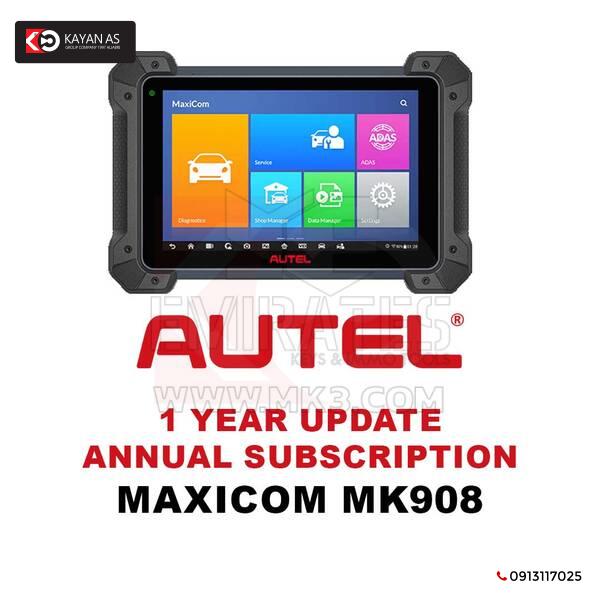 Autel اشتراك سنوي تحديث 1 سنة لـ MaxiCOM MK908