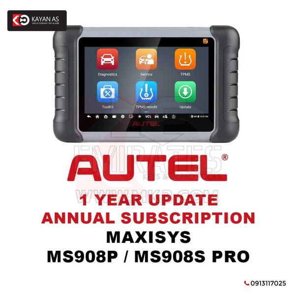 اشتراك التحديث لمدة عام في Autel لـ MaxiSys MS908P / MS908S Pro