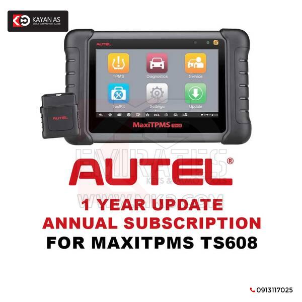 اشتراك التحديث لمدة عام في Autel لـ MaxiTPMS TS608