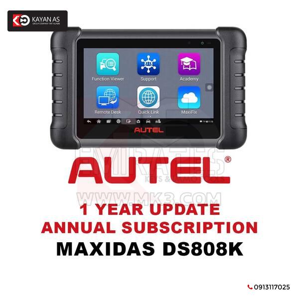 تحديث اشتراك Autel MaxiDAS DS808 لمدة عام