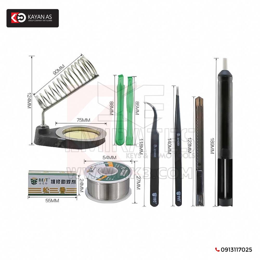 Bestool BEST-113 مجموعة أدوات لحام الحديد عالية الجودة - الصورة 3