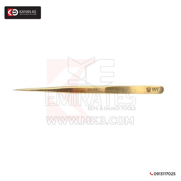 ملقط رأس مطلي بالذهب من بستول BST-SS-SA - الصورة 2