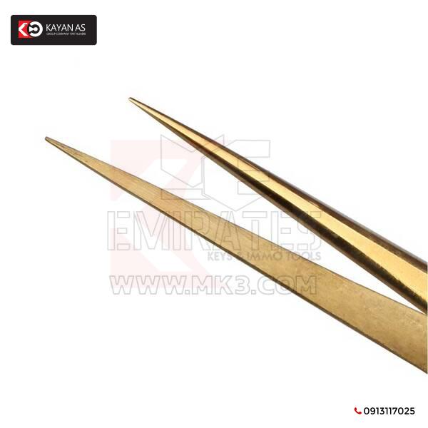 ملقط رأس مطلي بالذهب من بستول BST-SS-SA - الصورة 4