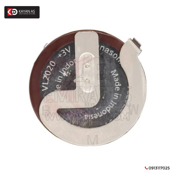 بطارية BMW الأصلية القابلة لإعادة الشحن لمفتاح التحكم عن بعد VL2020 90 درجة