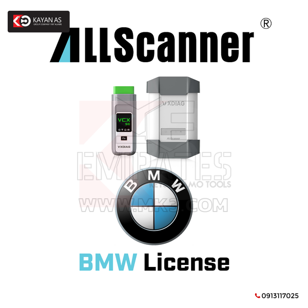 جميع ترخيص BMW الماسح الضوئي لأداة التشخيص VCX-DoIP / VCX SE