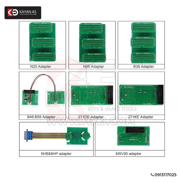 مجموعة محولات CGDI FC200 الجديدة بما في ذلك 6HP و 8HP / MSV90 / N55 / N20 / B48 / B58 / B38 إلخ