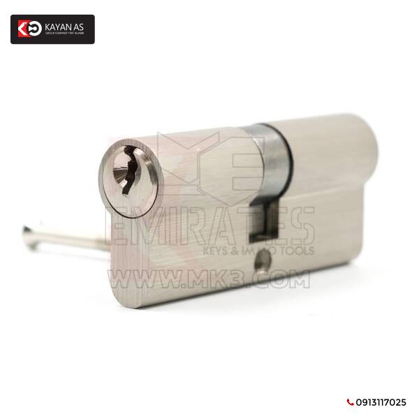 أسطوانة زنك كاملة مع 3 قطع مفاتيح نحاسية عادية، مفتاح SN مقاس 70 مم