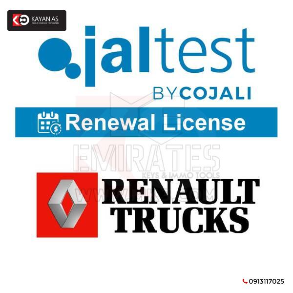 Jaltest - تجديد ماركات الشاحنات المختارة. ترخيص استخدام 29051135 رينو