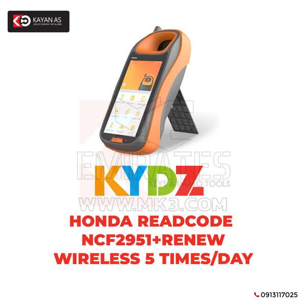 KYDZ - Honda Readcode NCF2951+Renew Wireless 5 مرات/اليوم
