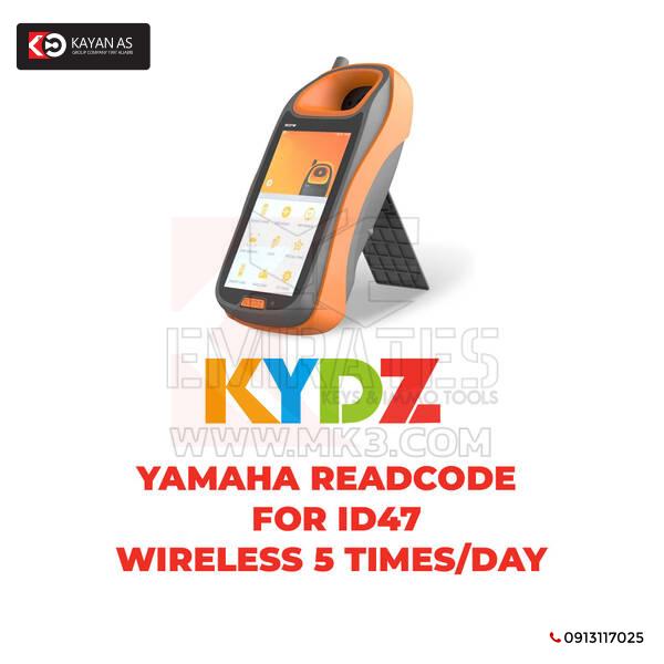 KYDZ - ياماها قراءة الكود لجهاز ID47 اللاسلكي 5 مرات/يوم