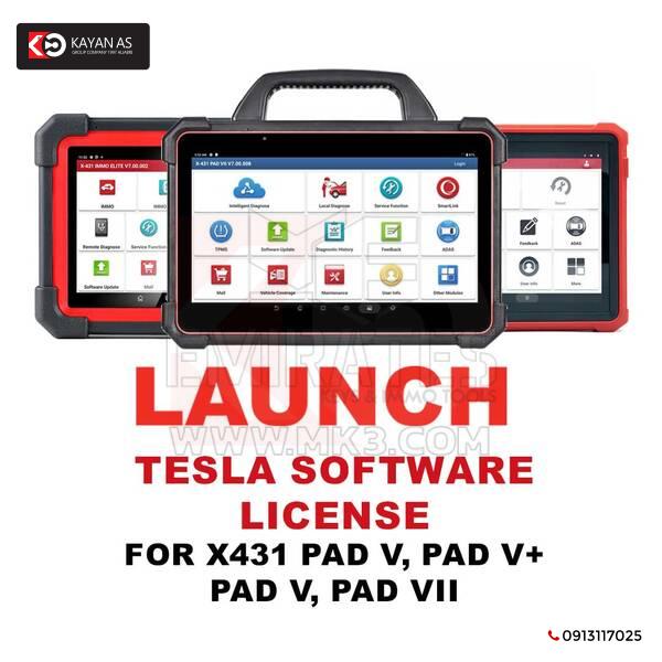 إطلاق ترخيص برنامج Tesla لـ PAD V، وPAD V+، وPAD VII