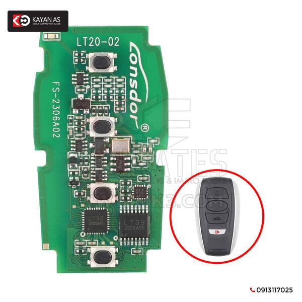 لونسدور LT20-02 العالمي سوبارو الذكية مفتاح بعيد ثنائي الفينيل متعدد الكلور 4 أزرار
