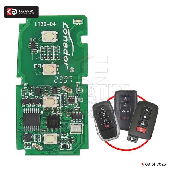 Lonsdor LT20-04NJ Universal Smart Remote PCB 40/80 Bit & 8A لتويوتا / لكزس 4 أزرار 433/315 ميجا هرتز
