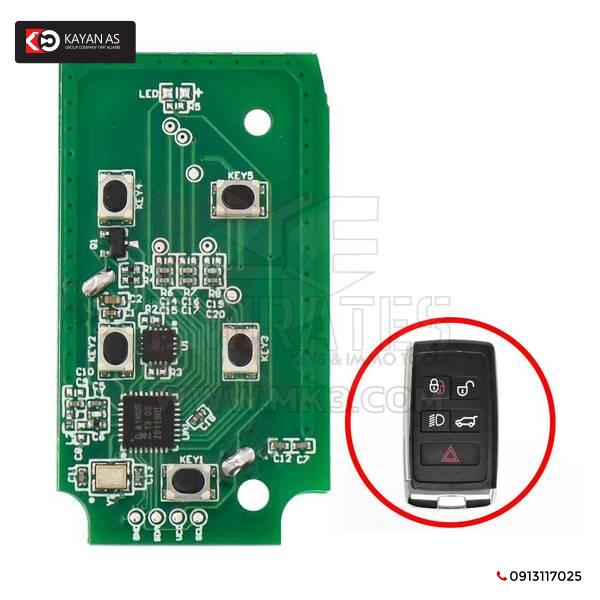لوحة مفاتيح ذكية Lonsdor لسيارة JLR لاند روفر جاكوار 2018-2022 5 أزرار 433 ميجا هرتز