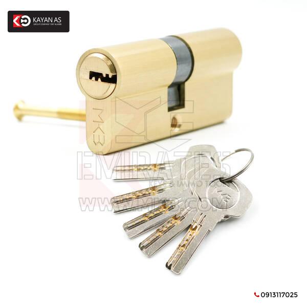 اسطوانة نحاس نقي مع 5 قطع مفاتيح كمبيوتر، مقاس PB 70 ملم - الصورة 2