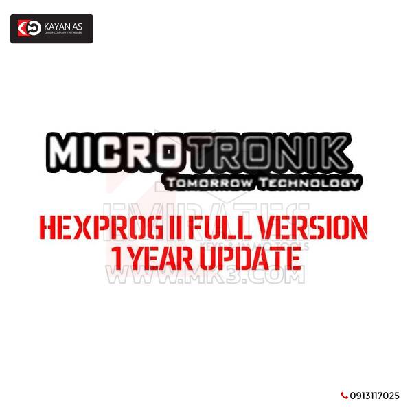 Microtronik - HexProg II الإصدار الكامل 1 سنة التحديث