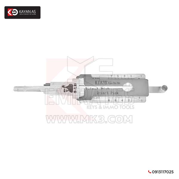 أصلية Lishi 2-in-1 Pick Decoder Tool KIA3R
