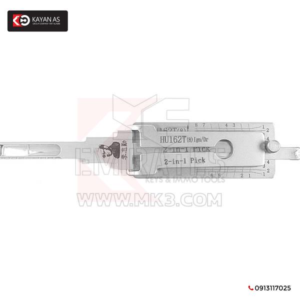 الأصلي Lishi HU162 + (8) -AG = Vag2015 + -Ag 2 المسار 8- قص