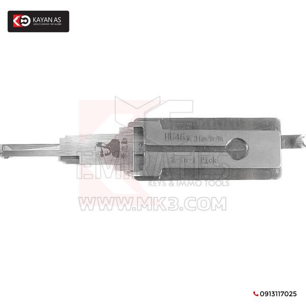 أداة فك الشفرة الأصلية 2 في 1 من Lishi HU46 +