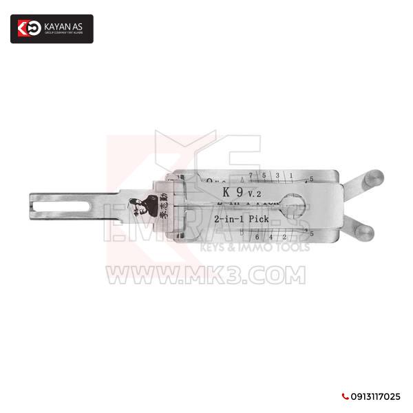 جهاز فك التشفير الأصلي Lishi K9 v.2 2 في 1 لسيارة Kia Hyundai