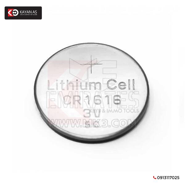 PKCELL Ultra Lithium CR1616 Universal Battery Cell Card (5 PCs Pack)