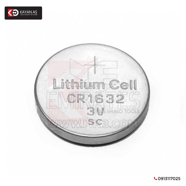 PKCELL Ultra Lithium CR1632 Universal Battery Cell Card (5 PCs Pack)