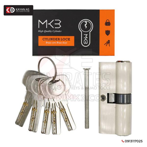 أسطوانة من النحاس النقي مع 5 قطع من مفاتيح الكمبيوتر النحاسية، مقاس PN 70 مم - الصورة 4