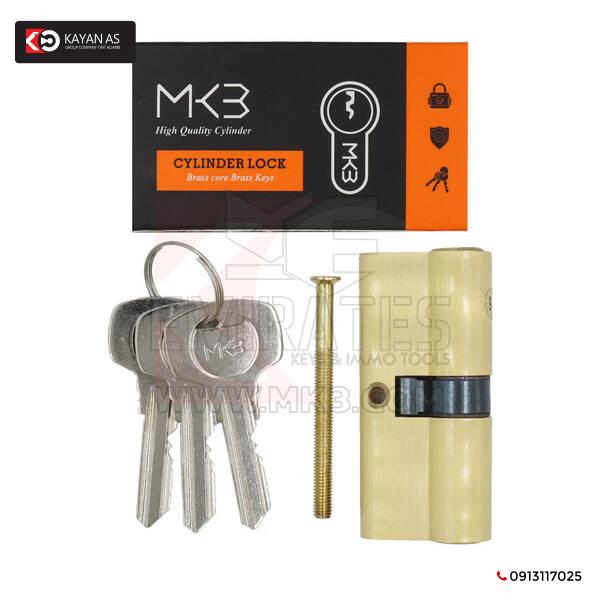 أسطوانة نحاس نقي مع 3 قطع مفاتيح نحاس عادي مقاس PB 70 مم - الصورة 2