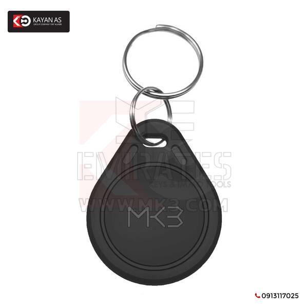 ⁦200x RFID 125KHz KEY FOB Proximity T5577 أسود اللون وآلة ناسخة محمولة مجانية⁩ - الصورة ⁦3⁩
