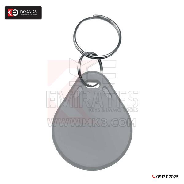 ⁦RFID KeyFob Tag 125Khz إعادة الكتابة القرب T5577 بطاقة مفتاح فوب رمادي⁩ - الصورة ⁦2⁩
