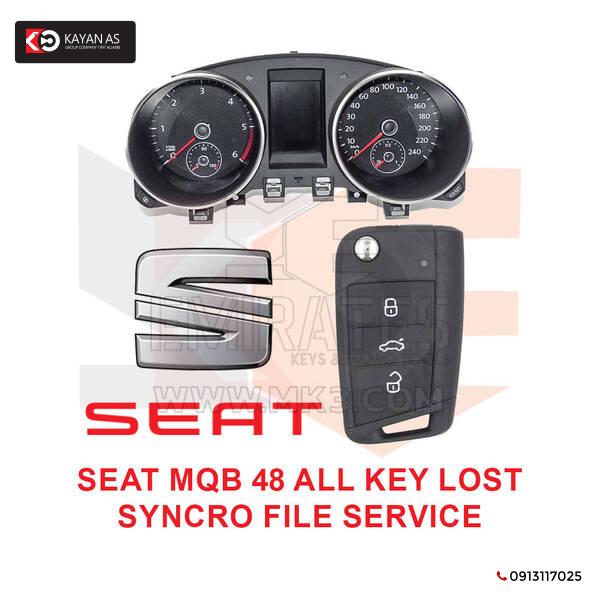 SEAT MQB 48 كل المفاتيح المفقودة Syncro File Service