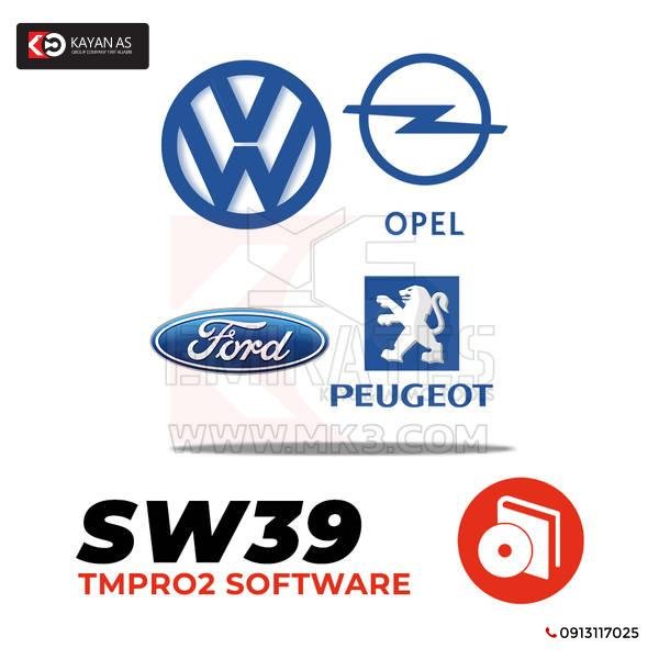 Tmpro SW 39 - PSA VAG Opel Nissan Ford Mitsubishi رقاقة جديدة