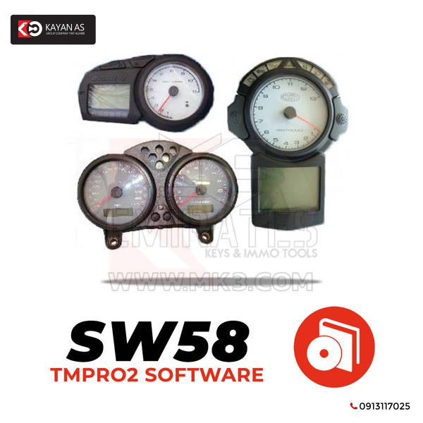 Tmpro SW 58 - لوحة أجهزة القياس لدراجات Ducati Marelli