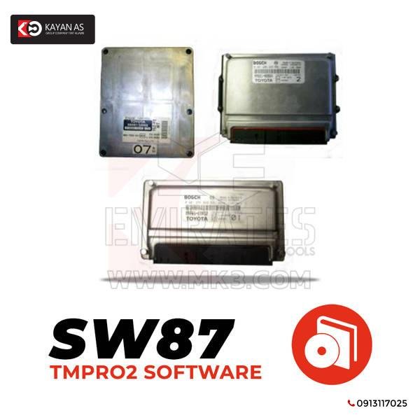 Tmpro SW 87 - تويوتا ، لكزس ECU بوش ، فوجيتسو ، دينسو