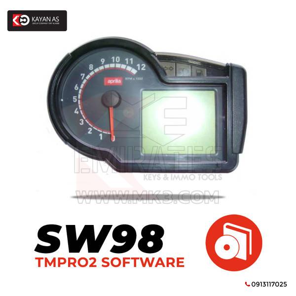 Tmpro SW 98 - لوحة أجهزة القياس لسكوتر Aprilia Digitek