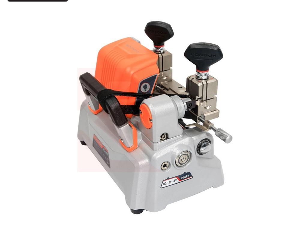 آلة القطع الرئيسية Xhorse Condor XC-009 XC009 مع بطارية للمفاتيح أحادية الجانب والمفاتيح على الوجهين
